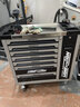 綠林（GREENER） 重型工具車 工具柜手推車車間抽屜收納柜多功能維修工具箱儲物柜 X-73灰色【七抽屜+側(cè)抽】 曬單實拍圖