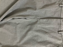 Navigare意大利小帆船休閑褲男秋冬季彈力抗菌九分褲通勤舒適磨毛小腳褲子 知更雀灰 碼 35 曬單實(shí)拍圖