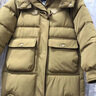 俞兆林（YUZHAOLIN）品牌中長(zhǎng)款羽絨棉服女棉衣外套女2025冬季新款長(zhǎng)過膝寬松棉襖大衣 酒紅 2XL [120-140斤] 曬單實(shí)拍圖