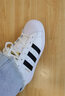 adidas SUPERSTAR復古低幫貝殼頭運動板鞋男女阿迪達斯官方三葉草 白/一號黑 35.5 曬單實拍圖
