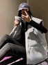 舒芳蝶（shufangdie）馬甲女2025秋冬季新款韓版學(xué)院風(fēng)洋氣寬松坎肩百搭羽絨棉馬夾外套 氣質(zhì)灰 M 曬單實(shí)拍圖