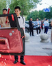 T&Twenties痞帥槍套背帶男士背帶夾夾吊帶復(fù)古側(cè)夾男式褲子吊褲帶男款背帶 【黑色背帶+黑色袖箍1對】套盒 曬單實拍圖