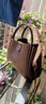 水桶包女斜挎包包2025新款時(shí)尚小手提包女士單肩斜挎包女生日禮物 咖啡 曬單實(shí)拍圖
