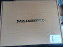 Karl Lagerfeld卡尔拉格斐2023秋款双侧撞色条纹老佛爷男装休闲裤 2539  黑色 48 晒单实拍图