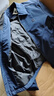 杰克·瓊斯（JACK&JONES）春秋男裝新款上衣棉服通勤日常休閑簡約純色百搭保暖翻領外套男士 E40靛藍 S 170 曬單實拍圖