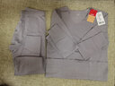 恒源祥德絨發(fā)熱保暖內衣男士薄款保暖衣冬季無(wú)痕秋衣秋褲男式套裝 【德絨發(fā)熱套裝】淺麻灰-送棉襪1雙 L 推薦體重110-140斤 曬單實(shí)拍圖