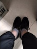 丹寶羅室外膠底摩登舞鞋華爾茲男士牛皮廣場舞鞋交誼舞成人國標(biāo) 聚氨酯底膠底(超耐磨) 39 曬單實(shí)拍圖