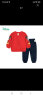 迪士尼宝宝童装男童套装潮酷米奇宝宝卫衣套装保暖舒适 红色 24个月/身高90cm 实拍图