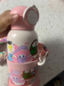 杯具熊妙趣雙飲兒童保溫杯帶吸管直飲兒童上學(xué)外出水杯大容量?jī)和?jié)杯子 驚喜放送 480ml 曬單實(shí)拍圖