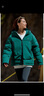 KOLON SPORT/可隆羽絨服 男女同款戶外露營防風(fēng)透濕耐磨鵝絨外套 LUDJ4WT526-DG 深綠色 XS 160/84A 曬單實(shí)拍圖