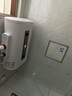 志高（CHIGO）熱水器電家用洗澡速熱小型扁桶雙膽電熱水器多重防電 溫度數(shù)顯+出水斷電 50升(2人) 曬單實拍圖