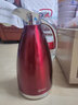 天喜（TIANXI）不銹鋼保溫壺真空保溫水壺?zé)崴颗颗瘔卮笕萘块_水瓶保溫瓶 【本色+玻璃水杯*6】 2L 曬單實拍圖