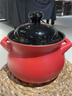 自然廚電磁爐砂鍋明火通用煲湯煎中藥專(zhuān)用燉鍋耐高溫家用陶瓷沙鍋滋生鍋 1-2人-電磁爐明火通用紅色 2.2L 曬單實(shí)拍圖