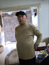 羅蒙【100%羊毛】羊毛衫男秋冬季新款圓領(lǐng)毛衣男士打底針織衫保暖絨衫 JY001卡其色單件 XL 約140-160斤 曬單實(shí)拍圖