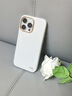 EasyAcc適用蘋果iphone15promax手機殼16pro超薄高端輕奢真素皮保護套14磁吸全包防摔散熱簡約小眾高級感 【靜奢甄皮-白晝】高級甄皮/細膩觸感/強磁吸附 iPhone15 PRO  曬單實拍圖