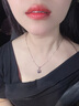 加粗款PT950鉑金項鏈女白金鎖骨鏈子長(cháng)短細款白金頸鏈百搭素鏈送 加粗的元寶鏈【長(cháng)度45+5】 加粗款 曬單實(shí)拍圖