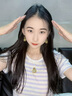 唐后（TH）和田玉項(xiàng)鏈女新中式復(fù)古鎖骨鏈925銀寶石吊墜送生日節(jié)日禮物 古法金色 曬單實(shí)拍圖