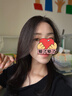 迪賽尼斯（DESIGNICE）2024年夏季新款氣質通勤風薄款短袖毛針織衫女 黑色 S 曬單實拍圖