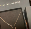 丹尼爾惠靈頓（DanielWellington）DW水晶項(xiàng)鏈 女生圓環(huán)形吊墜 鎖骨鏈時(shí)尚飾品七夕情人節(jié)禮物送女友 玫瑰金 DW00400212 曬單實(shí)拍圖