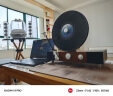 gramovox 格莱美黑胶唱片机一体机竖立式留声机黑胶LP复古唱片机蓝牙唱机音箱 经典版 胡桃木色 晒单实拍图