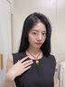 伊生緣黃金平安鎖項(xiàng)鏈女新款999足金嬰兒寶寶紅繩長(zhǎng)命鎖小金鎖吊墜 紅繩長(zhǎng)命鎖+1粒古法 約1.9-2.1g 曬單實(shí)拍圖