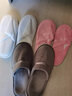美蘭登一次性拖鞋居家待客拖鞋五星級酒店居家用室內加厚底旅行拖鞋 曬單實(shí)拍圖