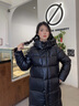 波司登反季冬季泡芙羽絨服于適同款男女同款裝長款連帽新國標外套 曬單實拍圖
