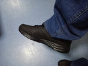 安踏男鞋運動(dòng)鞋男秋冬新款軟底透氣跑步鞋男士皮面防水黑色休閑鞋子男 【推薦款皮面防水】黑 44 曬單實(shí)拍圖