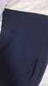 婭麗達（YERAD）窄版闊腿褲女2024夏新款寬松褲子高腰小個子九分直筒褲 黑色(A0) 32 曬單實拍圖