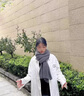 恒源祥山羊絨圍巾毛線團手工diy中粗自織送男女友圍脖編織材料包 淺灰色 [6團裝] 曬單實拍圖