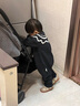 babylove嬰兒連體衣秋冬款毛衫針織哈衣爬服寶寶毛衣外出保暖秋冬裝 曬單實(shí)拍圖
