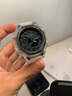 Mtin 冰韌樹(shù)脂手表帶表殼適用于卡西歐Casio g-shock GMA-s110 DW5600 6900 GA110 700 2100 BA110 GA2100透明黑字 曬單實(shí)拍圖