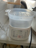 蘇泊爾（SUPOR）寶寶隔水電燉盅小電飯鍋bb煲煮粥輔食專(zhuān)用嬰兒童蒸鍋多功能 上鮮蒸下柔燉 800ml 曬單實(shí)拍圖