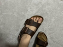BIRKENSTOCK勃肯德國進(jìn)口男女款時(shí)尚舒適百搭軟木Milano系踝涼鞋 棕色-窄版0034703 37 曬單實(shí)拍圖