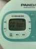 熊貓（PANDA）CD復讀機光盤播放機英語光碟播放器mp3隨身聽CD機錄音機學生兒童小學f-01 綠色【鋰電/DVD/復讀/U盤/錄音】 曬單實拍圖