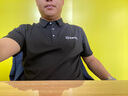 短袖工作服定制夏季工衣文化衫poloT恤印字衣服定做訂制服裝設(shè)計(jì)logo刺繡 【冰絲棉翻領(lǐng)】黑色 XL 曬單實(shí)拍圖