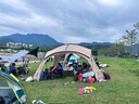 TAWA二代增強版穹頂天幕帳篷戶(hù)外露野營(yíng)防曬防潮防雨防風(fēng)防寒裝備遮陽(yáng) 二代M1pro穹頂-單體【沙色】 1 曬單實(shí)拍圖