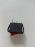 匯君船型開(kāi)關(guān)KCD3 電器開(kāi)關(guān)按鈕銅腳15A/250V 紅色發(fā)光10個(gè) 曬單實(shí)拍圖