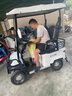 斯文達(dá)老年代步電動車四輪車成人小巴士家用老人代步高端景區(qū)高爾夫球車 800W+60V22AH黑金+雨棚 曬單實拍圖