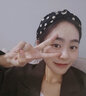彌俏波點(diǎn)寬邊發(fā)卡發(fā)箍女洗臉壓發(fā)圈頭箍女士韓式簡(jiǎn)約優(yōu)雅高顱頂發(fā)窟 黑色 曬單實(shí)拍圖