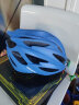 捷安特（GIANT）G833自行车骑行头盔公路防护安全头帽健身骑行装备/新老随机发 哑渐变深蓝 L 58-62cm 实拍图