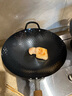 神田日本神田鐵鍋炒鍋窒化防銹純鐵鍋無(wú)涂層鍋輕便家用平底炒菜鍋蒸鍋 鉆石紋鐵鍋炒鍋 33cm 曬單實(shí)拍圖