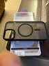 SiUNYOO 蘋(píng)果13磁吸殼MagSafe磨砂膚感手機殼iPhone13promax四角防摔保護殼蘋(píng)果15PM 【黑色】親膚磨砂磁吸保護殼 iPhone 13 曬單實(shí)拍圖