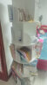 村田稻夫 旋转书架 360度书架落地学生创意置物书柜家用多层书本收纳架 白色5层 实拍图