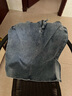 百圖betu女裝夏季新款半身裙高腰A型開(kāi)叉牛仔半身裙女2303T69 牛仔色 L 曬單實(shí)拍圖