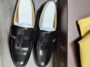 老爺車(chē)高端皮鞋男100%頭層牛皮男鞋正裝商務(wù)英倫風(fēng)樂(lè )福鞋亮面男士皮鞋 LYC1172黑色 40 曬單實(shí)拍圖