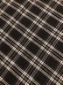 億翔華太磨毛襯衫布料面料格子布料jk服裝裙子外套褲子面料秋冬diy手工布 小黑白(半米價(jià)) 曬單實(shí)拍圖
