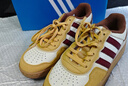 adidas「面包鞋」COURTIC經(jīng)典運動(dòng)板鞋男女阿迪達斯官方三葉草 漢玉白/紅色/砂黃   41 曬單實(shí)拍圖