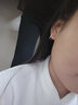 純已久銀飾990足銀小耳圈光面耳環(huán)耳圈鎖骨女士銀耳飾 韓版簡約耳骨圈女款 光面小耳圈內(nèi)徑12mm一對 曬單實(shí)拍圖