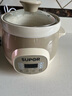蘇泊爾（SUPOR）電燉鍋電燉盅家用迷你陶瓷燉盅智能煲湯鍋煮粥鍋燕窩燉盅 香檳色 曬單實(shí)拍圖
